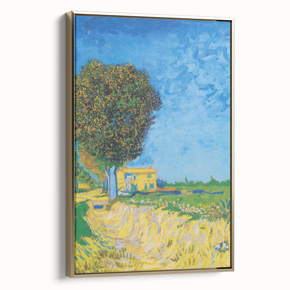Impressionist Wall Art - Avenue at Arles by Van Gogh