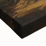 Modern Wall Art: Countryside Scene with Windmill and Tree Landscape