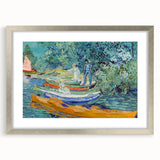 Impressionism Wall Art - Bank of the Oise by Van Gogh Print