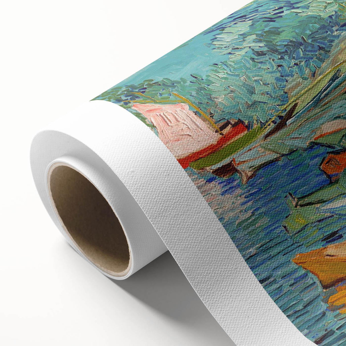 Impressionism Wall Art - Bank of the Oise by Van Gogh Print