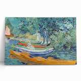 Impressionism Wall Art - Bank of the Oise by Van Gogh Print