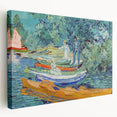 Impressionism Wall Art - Bank of the Oise by Van Gogh Print