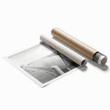 Modern Wall Art - Monochrome Rural Scene - Contemporary Art Prints