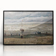 Impressionist Landscape - Beach at Scheveningen by Van Gogh Print