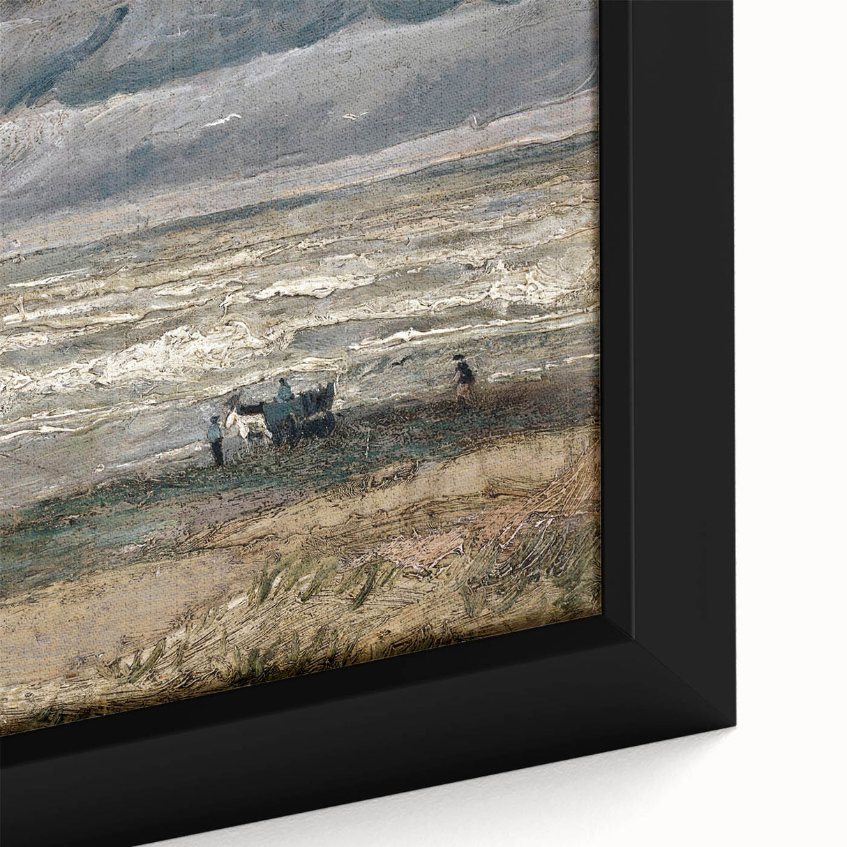 Impressionist Landscape - Beach at Scheveningen by Van Gogh Print
