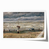 Impressionist Landscape - Beach at Scheveningen by Van Gogh Print
