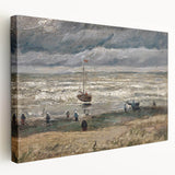 Impressionist Landscape - Beach at Scheveningen by Van Gogh Print