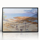 Modern Wall Art - Seaside Bliss - Abstract Coastal Contemporary Decor