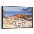 Modern Wall Art - Seaside Bliss - Abstract Coastal Contemporary Decor