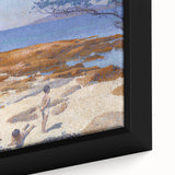 Modern Wall Art - Seaside Bliss - Abstract Coastal Contemporary Decor