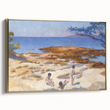 Modern Wall Art - Seaside Bliss - Abstract Coastal Contemporary Decor