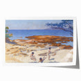 Modern Wall Art - Seaside Bliss - Abstract Coastal Contemporary Decor