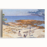 Modern Wall Art - Seaside Bliss - Abstract Coastal Contemporary Decor