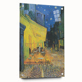 Impressionism Wall Art - Café Terrace at Night by Vincent van Gogh