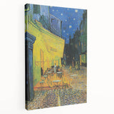 Impressionism Wall Art - Café Terrace at Night by Vincent van Gogh