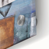 Modern Wall Art: Abstract Geometric Design in Earthy Tones