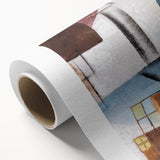 Modern Wall Art: Abstract Geometric Design in Earthy Tones