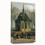 Impressionism Wall Art - Reformed Church in Nuenen by Vincent van Gogh