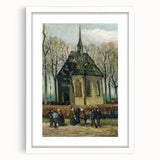 Impressionism Wall Art - Reformed Church in Nuenen by Vincent van Gogh