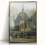 Impressionism Wall Art - Reformed Church in Nuenen by Vincent van Gogh