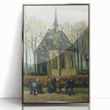 Impressionism Wall Art - Reformed Church in Nuenen by Vincent van Gogh