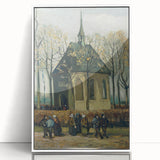 Impressionism Wall Art - Reformed Church in Nuenen by Vincent van Gogh