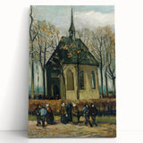 Impressionism Wall Art - Reformed Church in Nuenen by Vincent van Gogh