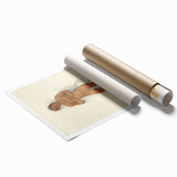 Modern Wall Art: Vintage Nude Illustration in Neutral Tones