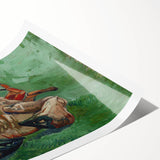 Impressionist Painting - Crab on its Back by Van Gogh Print