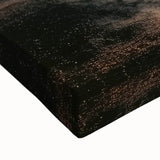 Close-up of a stretched canvas artwork depicting an intricate cave landscape, showcasing vivid colors and detailed textures, perfect for home decor and art enthusiasts.