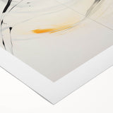 Contemporary Dining Art Pieces – Fluid Black & Gold Canvas