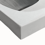 Modern Monochrome Living Room Wall Art – Abstract Black & Gray