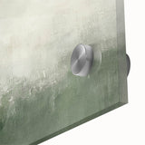 Close-up of an abstract landscape wall art piece, showcasing vibrant colors and intricate acrylic textures, ideal for modern home decor enhancement.