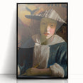 Baroque and Rococo Wall Art: Classic Portrait in Rich Historical Elegance