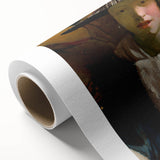 Baroque and Rococo Wall Art: Classic Portrait in Rich Historical Elegance