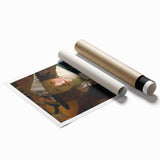 Baroque and Rococo Wall Art: Classic Portrait in Rich Historical Elegance