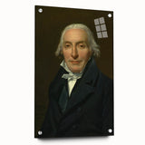 Neoclassical Art Prints: Portrait of Jean-Pierre Delahaye by Jacques-Louis David