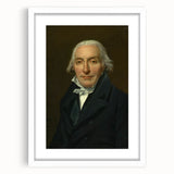 Neoclassical Art Prints: Portrait of Jean-Pierre Delahaye by Jacques-Louis David