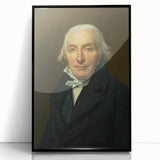 Neoclassical Art Prints: Portrait of Jean-Pierre Delahaye by Jacques-Louis David