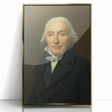 Neoclassical Art Prints: Portrait of Jean-Pierre Delahaye by Jacques-Louis David