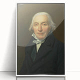 Neoclassical Art Prints: Portrait of Jean-Pierre Delahaye by Jacques-Louis David