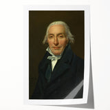 Neoclassical Art Prints: Portrait of Jean-Pierre Delahaye by Jacques-Louis David