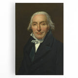 Neoclassical Art Prints: Portrait of Jean-Pierre Delahaye by Jacques-Louis David