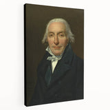 Neoclassical Art Prints: Portrait of Jean-Pierre Delahaye by Jacques-Louis David