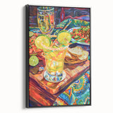 Black and white vintage poster art of a landscape on framed canvas, suitable for bedroom decor.