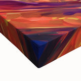 Large art canvas featuring a black and white landscape painting, ideal for bedroom wall decor.