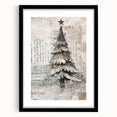 Elegant Christmas Tree Art Print - Holiday Decor for Festive Charm