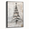 Elegant Christmas Tree Art Print - Holiday Decor for Festive Charm
