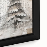 Elegant Christmas Tree Art Print - Holiday Decor for Festive Charm