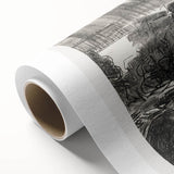 Historical Artwork - Manet's Civil War Scene, Dramatic Black & White Print